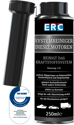 ERC System Reiniger Dieselmotoren